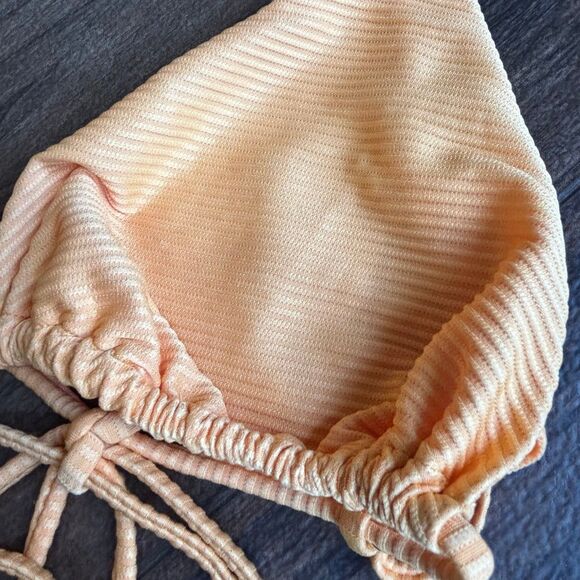 9.0 Swim Athena Orange Triangle Bikini Top NWT - Picture 6 of 11